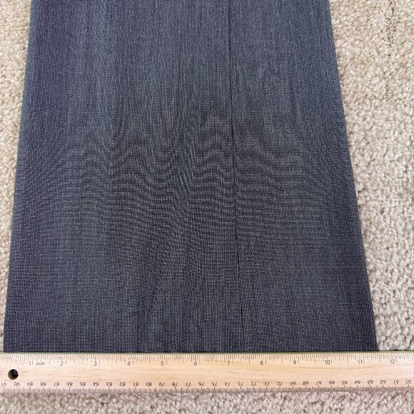 EXPRESS DESIGN STUDIO Editor Womens Size 12 Gray Dress Pants Mid Rise 36X33 E789 - Picture 12 of 13